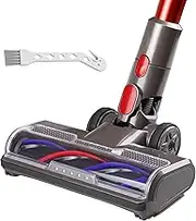 Wingsflying Motorhead Hardwood Floor Attachment for Dyson V7 V8 V10 V11 V15 SV10 SV12 SV14 Animal Absolute Vacuum Cleaners with LED Headlights, Bristle Roller Brush Head Replacement Parts