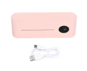 Electric Smart Toothbrush Holder Uv Wall Toothbrush Bracket Fan Air Drying Drill Free Shelf Usb Charging For Familypink