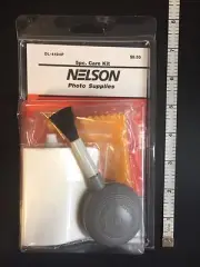 Nelson Photo Supplies Vintage 5 Piece Cleaning Care Kit for Cameras and Lenses