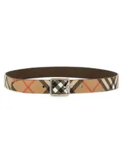 [Burberry] Burberry-Reversible Belt "Check B"-Uomo 100