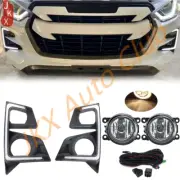 DRL LED Daylight Fog Lamp W/Wires x For Isuzu D-max Hi-Lander 4x4 Pickup 20-2022