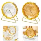 6 Pieces Dishes Set Salad Plate Elegant Serving Plate for Outdoor Party Home