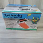Amaco Pasta Machine For Use With Polymer Clays, Thin Metal #12381S BNIB