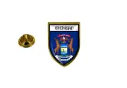 pins pin's flag national badge backpack hat shield world usa michigan