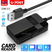USB 3.0 All In One Multi Memory Stick Card Reader CF Micro SD HC SDXC TFLASH