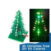 Christmas Tree DIY Kit Three-Dimensional Electronic Suite 3D LED Flash Circuit