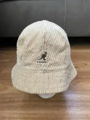 Brand New Kangol OG cord Bucket Hat Corduroy Khaki Beige Free Shipping