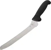 Mercer Culinary M18135BK Serrated Bread Knife, Black