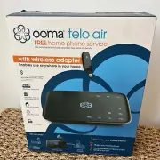 Ooma TELO AIR FREE HOME PHONE SERVICE VoIP DEVICE WITH WIRELESS ADAPTER INCLUDED