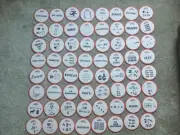 2024 Narragansett Beer 64 Rebus Puzzle Coasters Full Complete Set Rhode Island