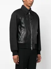 [Alexander Mcqueen] Alexander Mcqueen-Giacca Nero-Uomo 50
