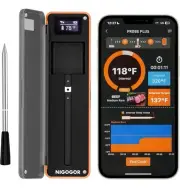 Smart Wireless Meat Thermometer with Thinnest Probe, Bluetooth Food Thermometer,