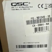 QSC CX-Q 8K4 4-Channel 2000W/CH Q-SYS Network Amplifier