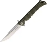 NEW Medium Luzon Linerlock OD with Stonewash blade Folding Knives
