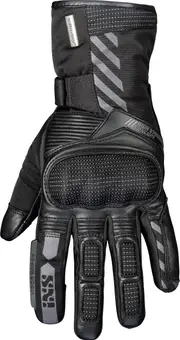 IXS Glasgow 2.0, gloves waterproof women , color: Black , size: M