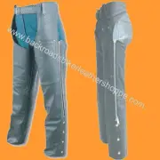 CHILD KID BOYS GIRLS LEATHER BIKER MOTORCYCLE CHAPS