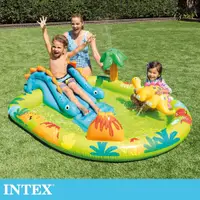 在飛比找松果購物優惠-【INTEX】可愛恐龍樂園戲水池191x152x58cm(1