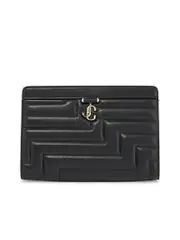 Jimmy Choo Nappa Matelass Avenue Pouch