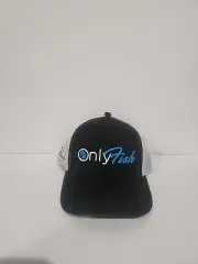 OnlyFish Snap Back Hat Rugged Legacy Light Blue New