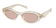 Prada PR 26ZS 12V4I2 Men's Sunglasses White Size 55