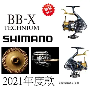 ☆~釣具達人~☆ SHIMANO 2021年鐵殼牛 BBX TECHNIUM 鐵牛 手剎車 捲線器 手煞 右手 右捲