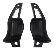 Premium Aluminium Black Rocker Switches Extension Paddles Steering Keys for VW (for: Volkswagen)
