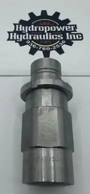 811400015, Stucchi, M-FAP-15ZN, 3/4" NPT, Male Flush Face, Quick Disconnect