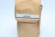 Premium Canvas Large Speedlite Flash Case Photo Camera Accessory Bag