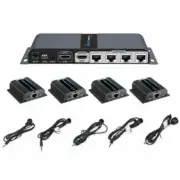 LKV714Pro HDMI Extender Splitter 1080P HDMI POE Extender with Loop&IR EDID RJ45