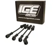 ICE 7MM RACE 1000 SERIES IGNITION LEADS FOR SUBARU FORESTER SF EJ20 2.0L F4