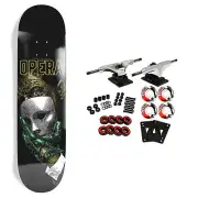 Opera Skateboard Complete Trey Wood Unmasked Act II 8" x 31.6"