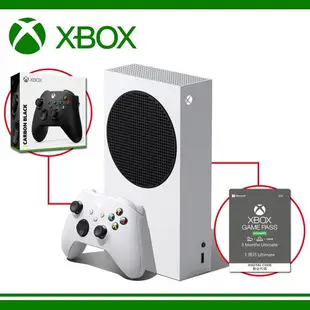 微軟 Xbox Series S 雙手把主機組合