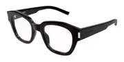 Saint Laurent SL 640 Asian Fit 001 Men's Glasses Black Size 49 - Private Health Rebate - Blue Light Block Available