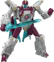 Transformers Legacy United Voyager Class Cybertron Universe Vector Prime, 7-inch