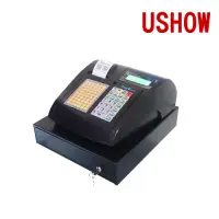 在飛比找Yahoo奇摩購物中心優惠-Ushow UM-99 電子發票/收據兩用收銀機 (含錢櫃)