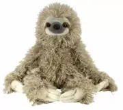 12 Inch CK Three Toed Sloth Plush Stuffed Animal by Wild Republic