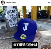 New Era Toros De Tijuana Royal 59fifty Fitted Hat Size 7 1/2
