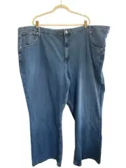 NWT The Drop Jeans Keagan Womens Plus Size 42 Medium Indigo #4569