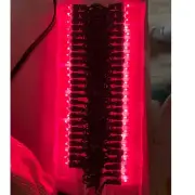 VTG 80s 90s Pink Christmas Incandescent String Lights 50 Bulbs
