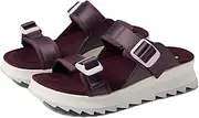 [MERRELL] Women's Alpine Cush Slide Wedge Sandal, Burgundy, 11