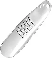 KOCKSHION Stainless Steel Ginger Grater and Garlic Mincer Multi Function Kitchen Tool for Quick Grinding of Garlic Ginger and Spices Easy to Clean Design for Everyday Use