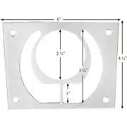 Harman Ceramic Insert Plate Gasket: 3-44-237639