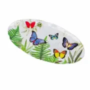 Michel Design Works Papillon Butterflies Melamine Serveware Oval Platter