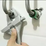 Adjustable Spanner Large Opening Bathroom Aluminum Wide Jaw Plumber Tool