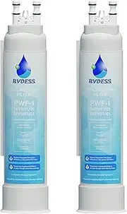 FPPWFU01 Water Filter Replacement - Compatible with EPPWFU01 PureAdvantage PurePour PWF-1 Water Filter (2 PACK)