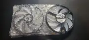 Graphics Card Fans for XFX RX 580 RX 570 4G/8G FDC10U12S9-C ( 2pack ) Evolution
