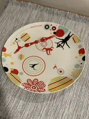 CIRQUE DU SOLEIL White Dinner Plate - 10.75"