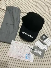 在飛比找Yahoo!奇摩拍賣優惠-已售 正品巴黎世家棒球帽（有購證）balenciaga