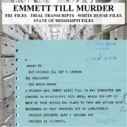 Emmett Till Murder FBI - White House - State of Miss Files, Newspapers USB Drive