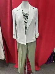 KASPER PANT SUIT/SIZE SMALL/INSEAM 30'/NEW WITH TAG/RETAIL$240